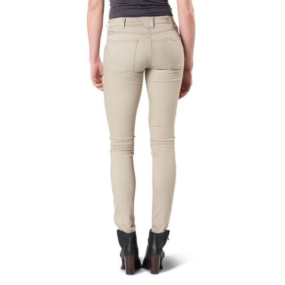 5.11 Tactical Wyldcat Khaki Moto Ankle Pants Women's 6 Comfort Stretch Gorpcore - Picture 4 of 9